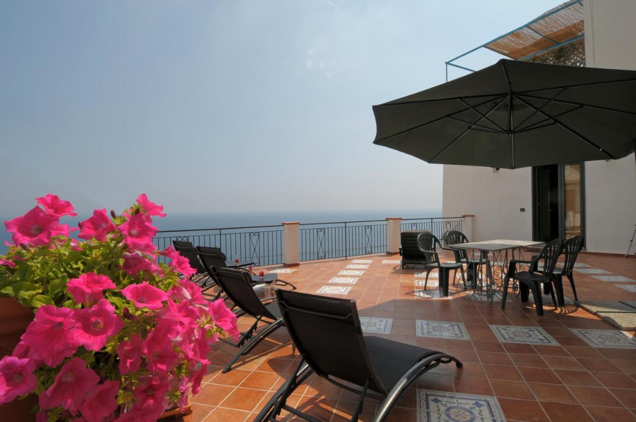 Terrazza Di Rosa - Sea View Villa ปรายาโน ภายนอก รูปภาพ